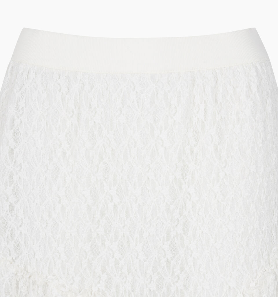 SKIRT - sisley k longuette skirts - Creamy White | Sisley K image number 3